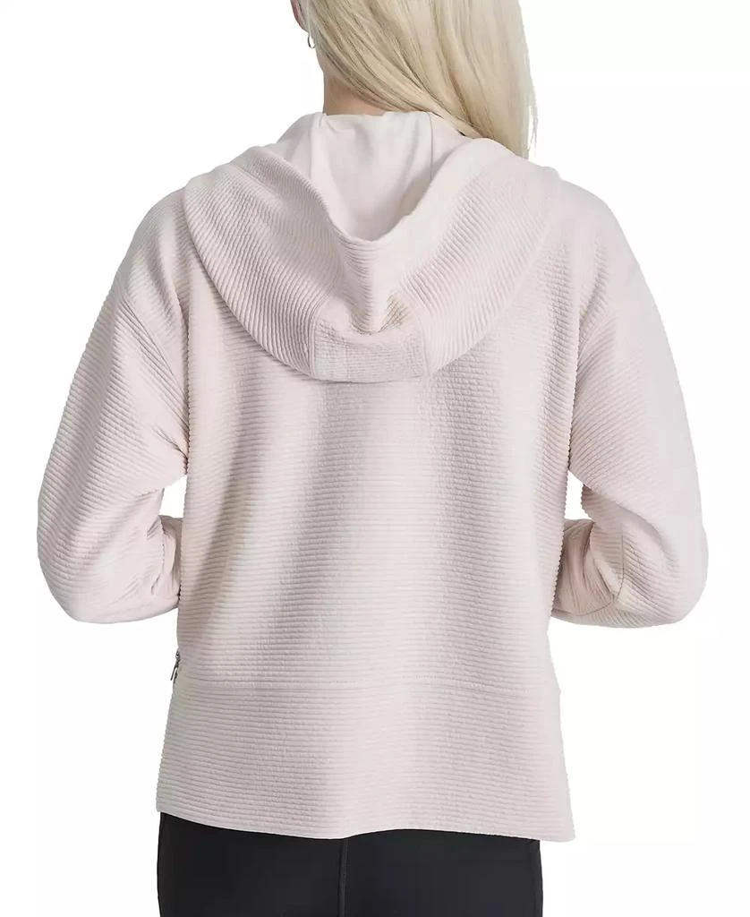 DKNY Women's Tech Ottoman Full-Zip Hoodie 7