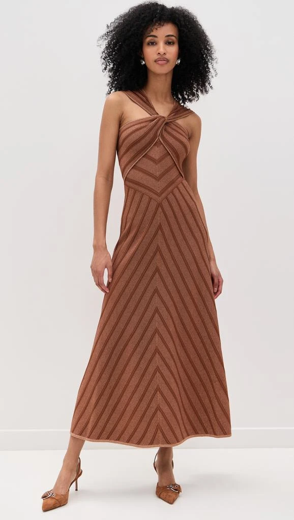 Zimmermann Illuminate Halter Dress 1