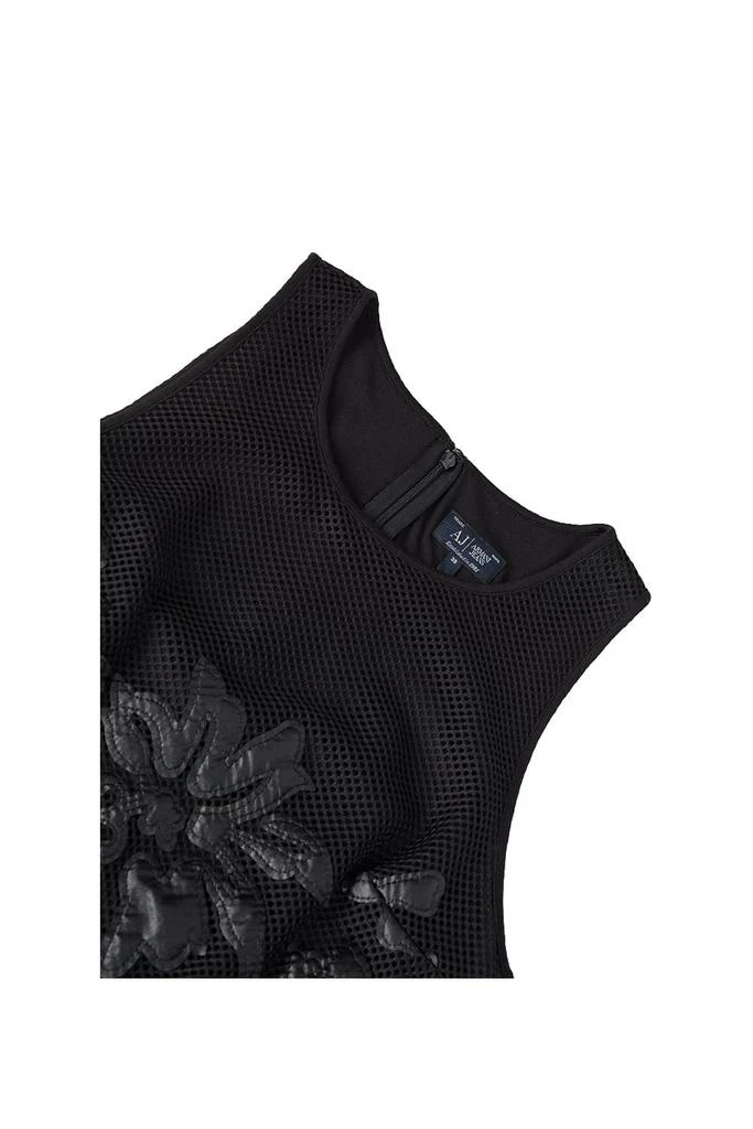 Emporio Armani Emporio Armani Lace Patterned Mesh Top 3