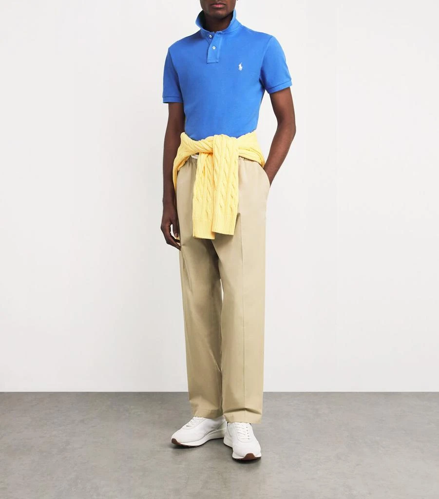 Ralph Lauren Cotton Mesh Custom-Fit Polo Shirt 2