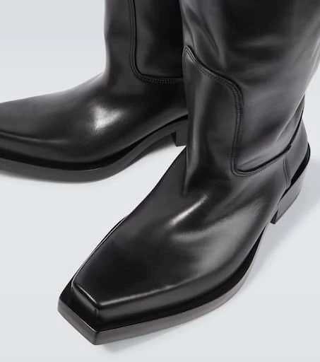 Balenciaga Santiago over-the-knee leather boots 3