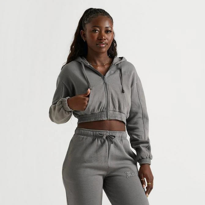 HOODRICH Women's Hoodrich Tagra Cropped Full-Zip Hoodie 3