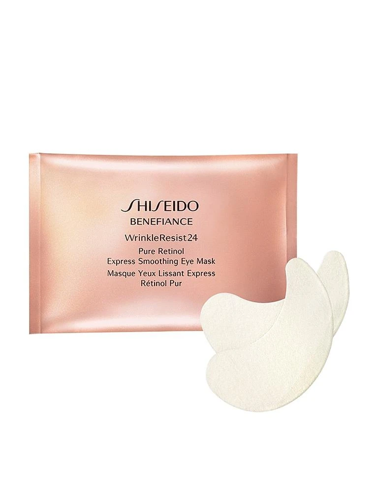 Shiseido Benefiance Wrinkle Resist 24 Pure Retinol Express Smoothing Eye Mask 1