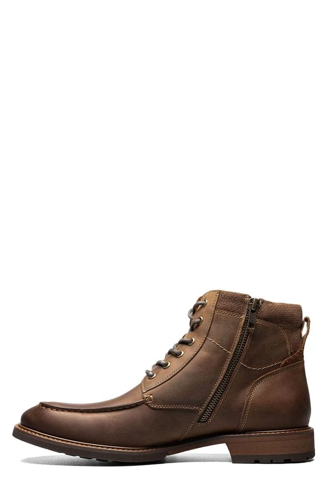 Florsheim Chalet Leather Moc Toe Side Zip Boot 7