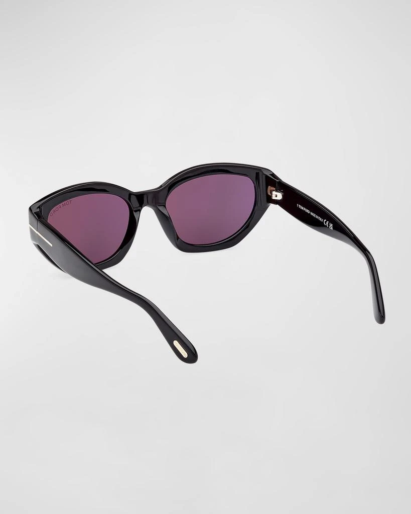 Tom Ford Penny Acetate Butterfly Sunglasses 2