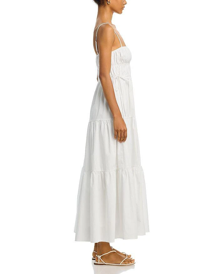 Moon River Shirred Cotton Midi Dress 5
