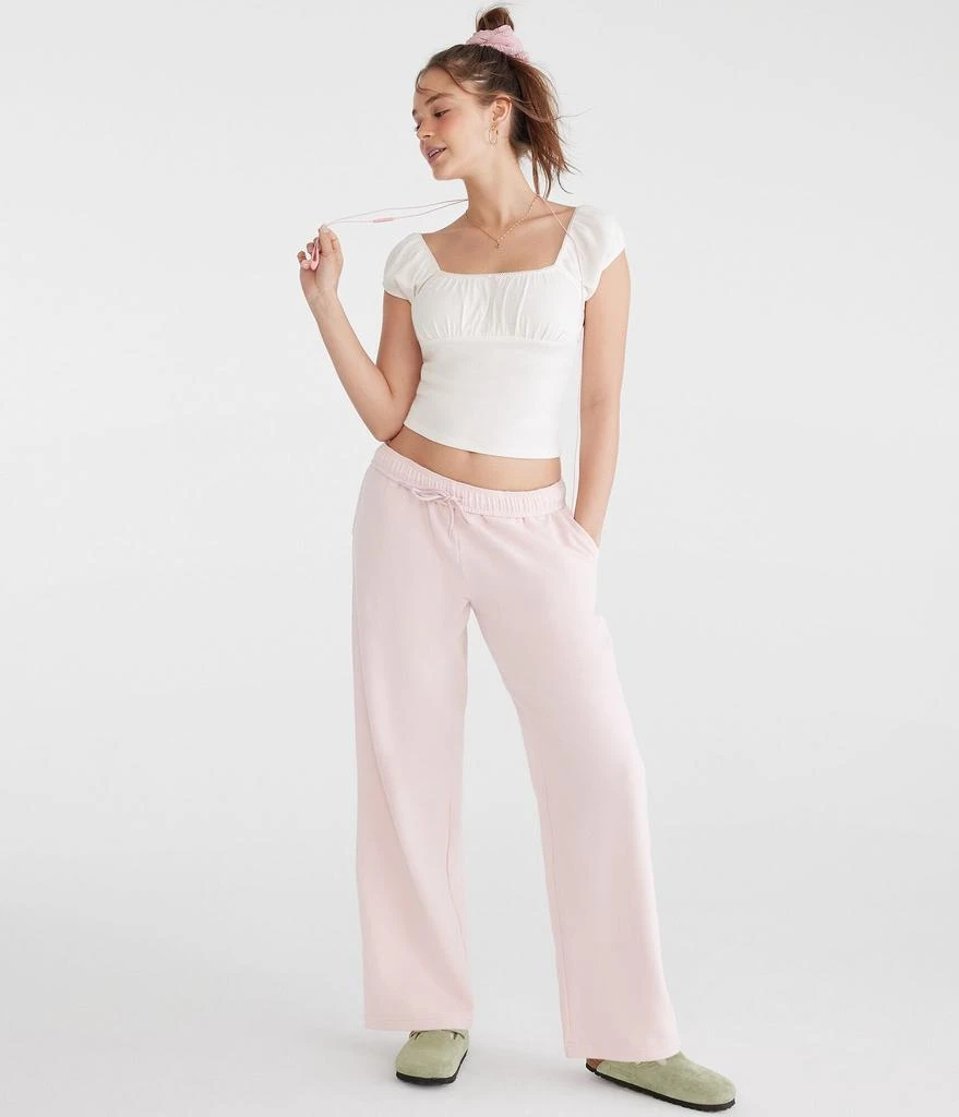 Aeropostale High-Rise Straight Leg Sweatpants 6