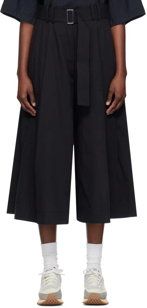 Studio Nicholson Black Belted Trousers 1