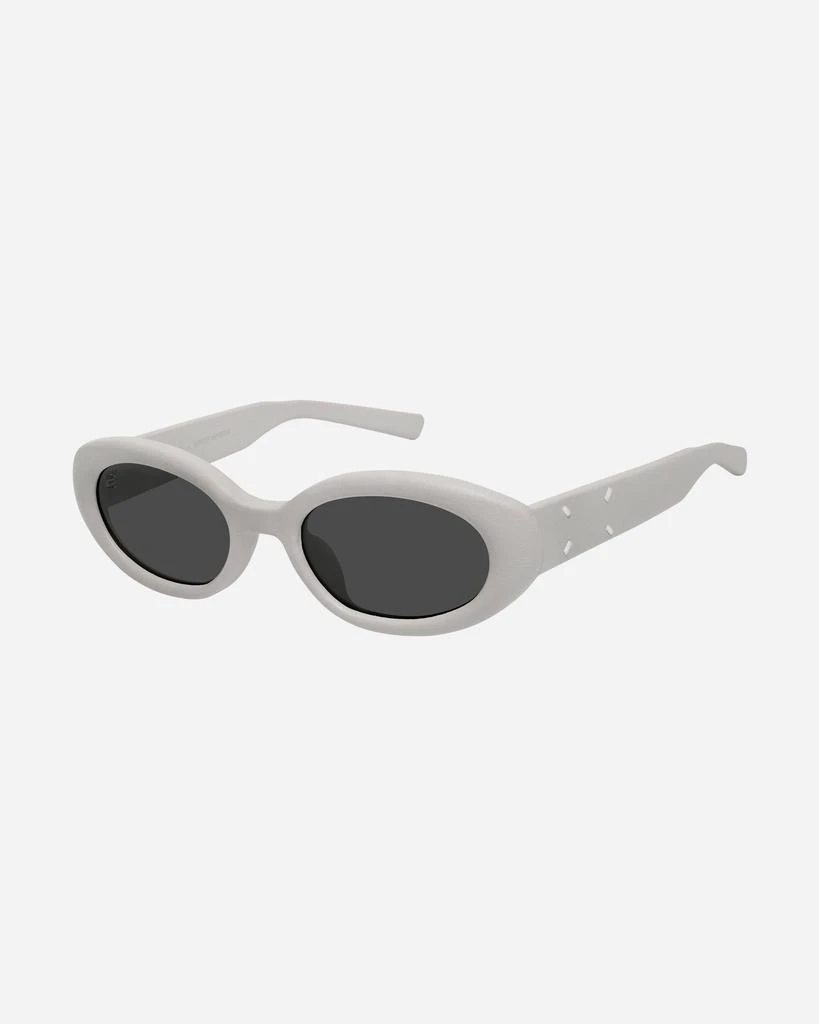 Gentle Monster Maison Margiela MM107 Leather LIV1 Sunglasses Ivory 3