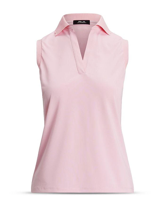 Ralph Lauren Lauren Ralph Lauren Tailored Fit Sleeveless Polo Shirt 8