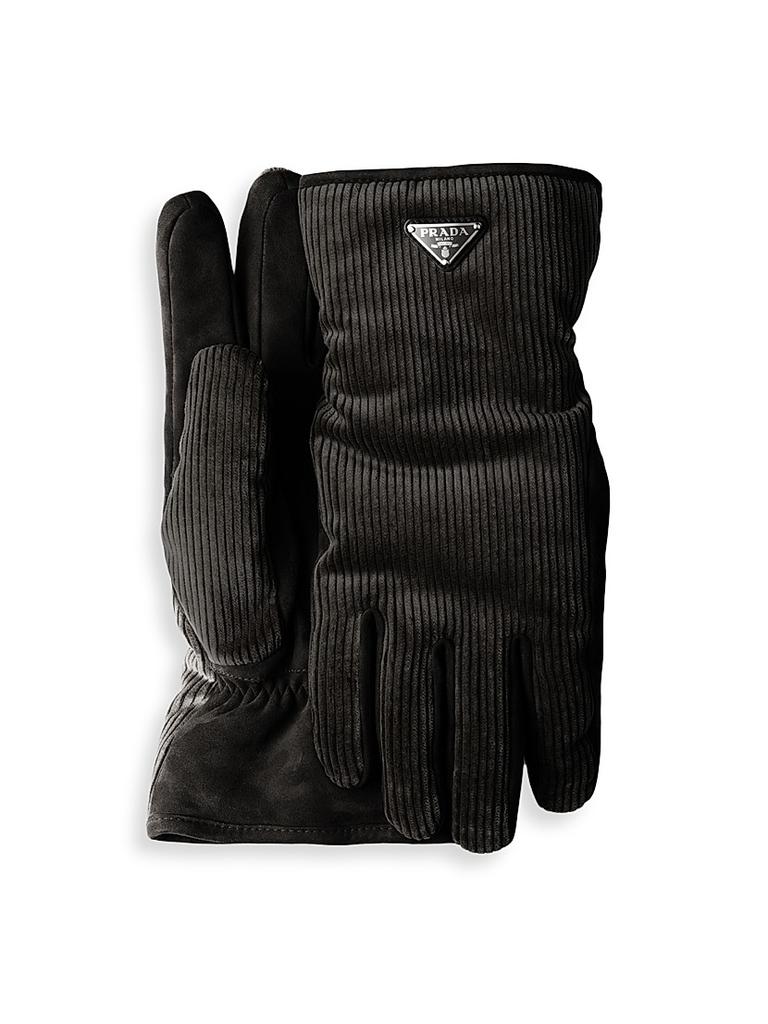 Prada Corduroy Gloves