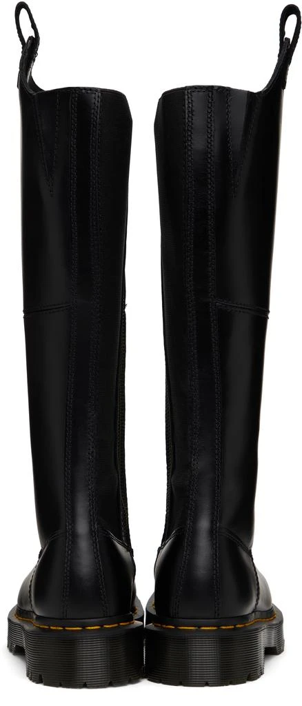 Dr. Martens Black Amaayah Knee High Leather Tall Boots 2
