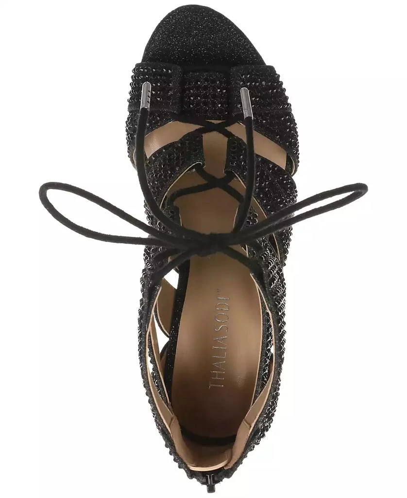 Thalia Sodi Women's Sandy Lace-Up Stiletto Sandals 4