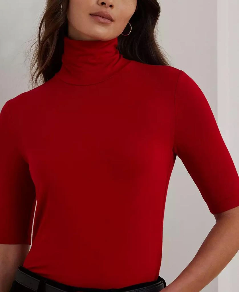 Ralph Lauren Women's Stretch Jersey Turtleneck 3