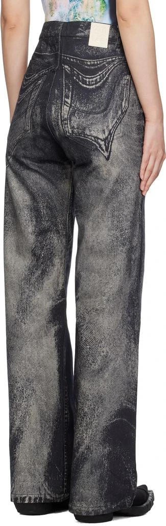 CAMPERLAB Black Printed Jeans 3