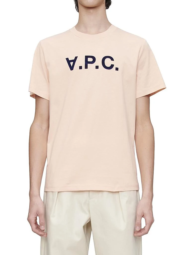 A.P.C. Logo Cotton T-Shirt 3