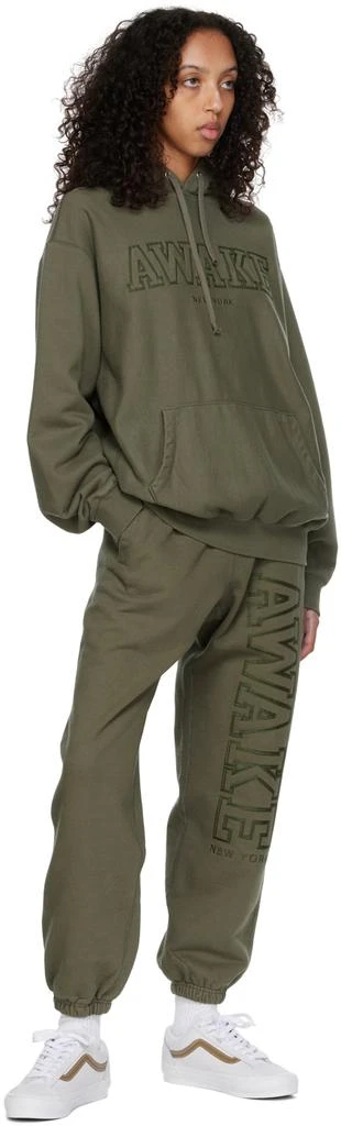 Awake NY Khaki Cotton Lounge Pants 4