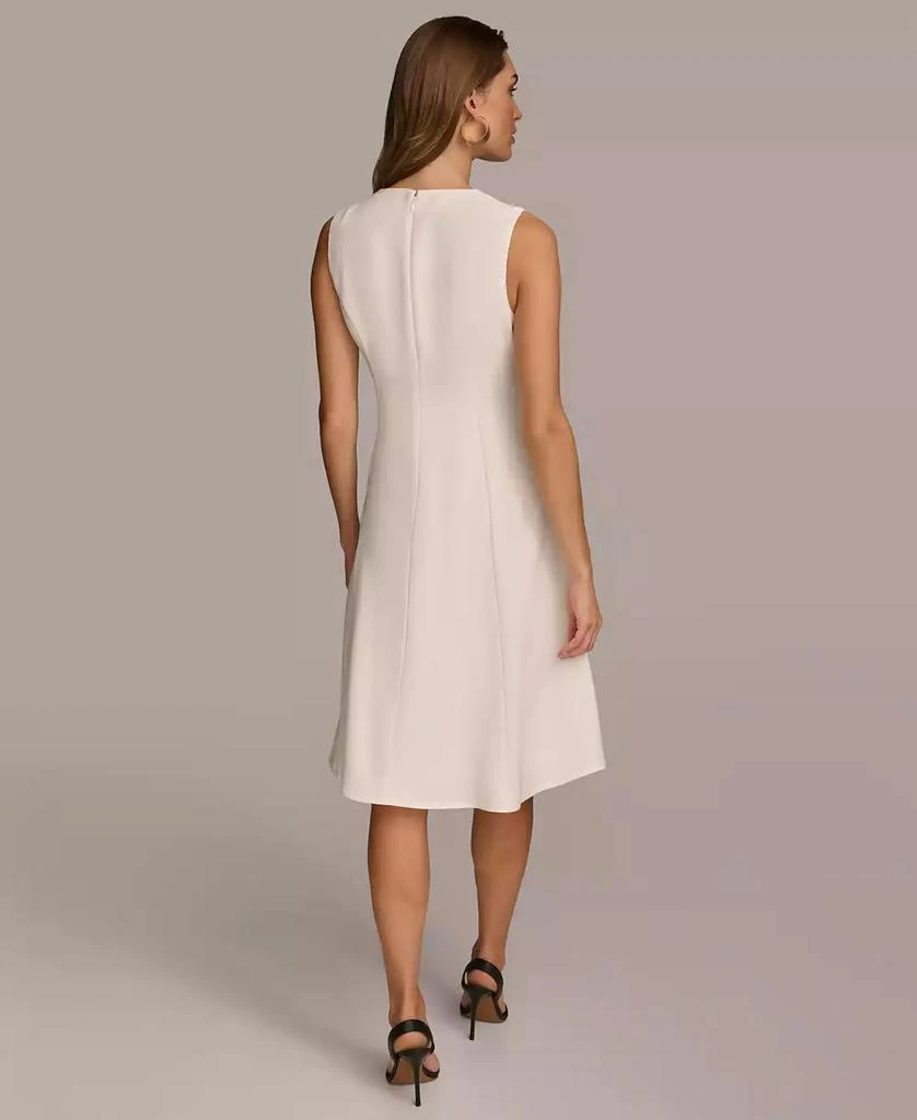 Donna Karan Donna Karan Women's Cowlneck A-Line Dress 2
