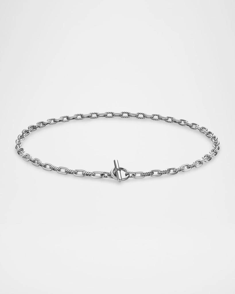 David Yurman Madison Necklace with Toggle in Silver, 5.5mm, 16"L 3