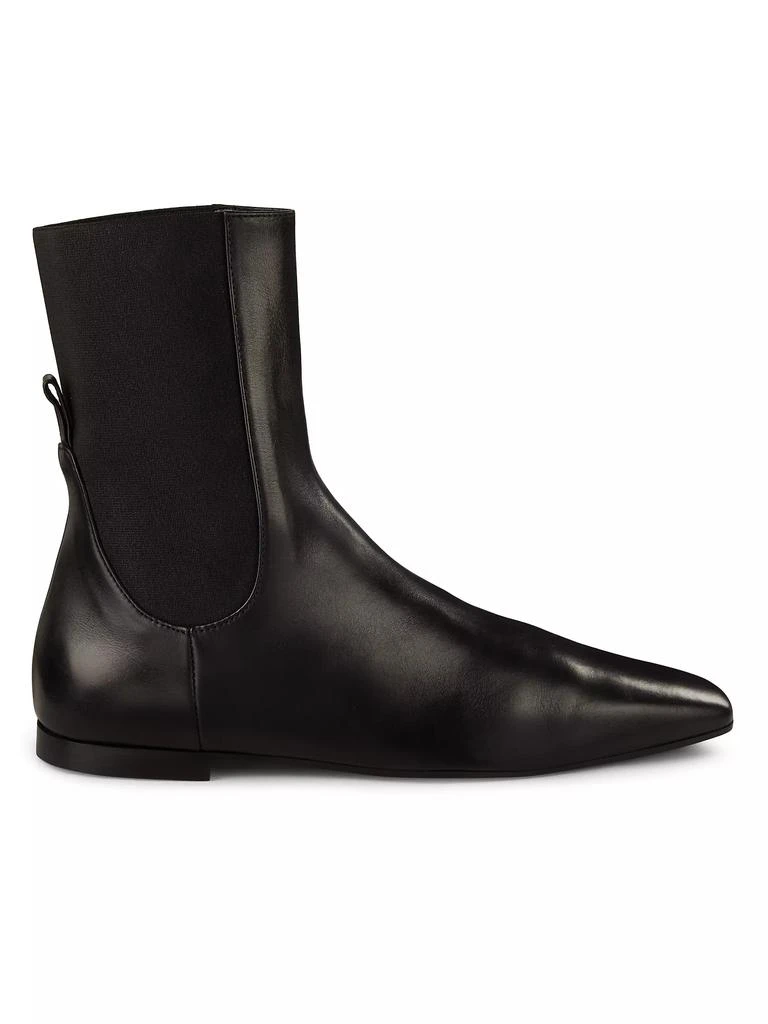 Totême High-Top Leather Chelsea Boots 1
