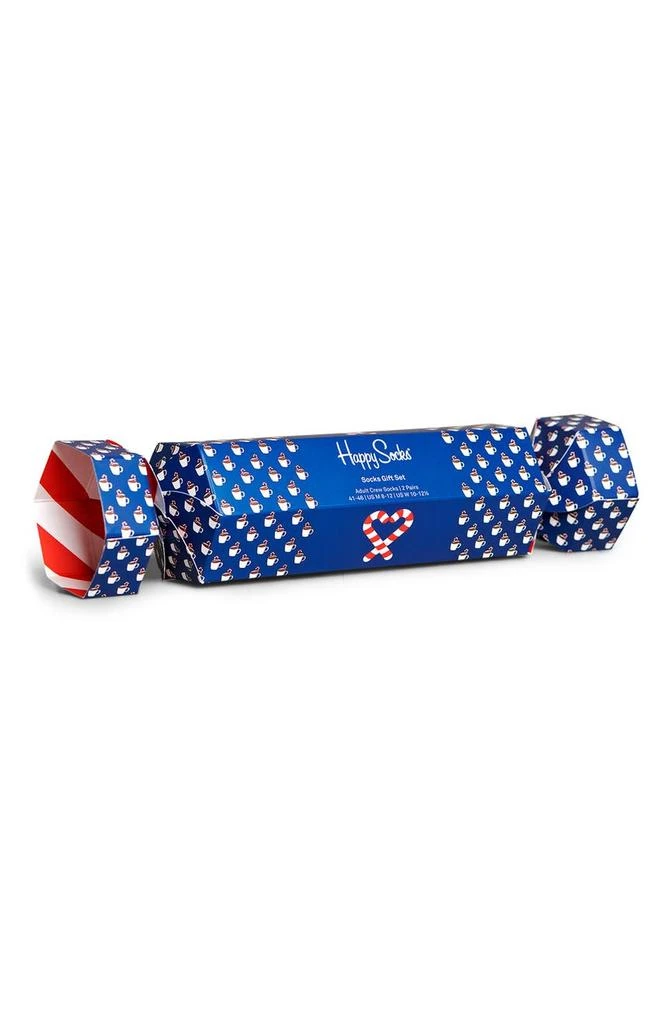 Happy Socks 2-Pack Candy Cane Cocoa Crew Socks Gift Set 3