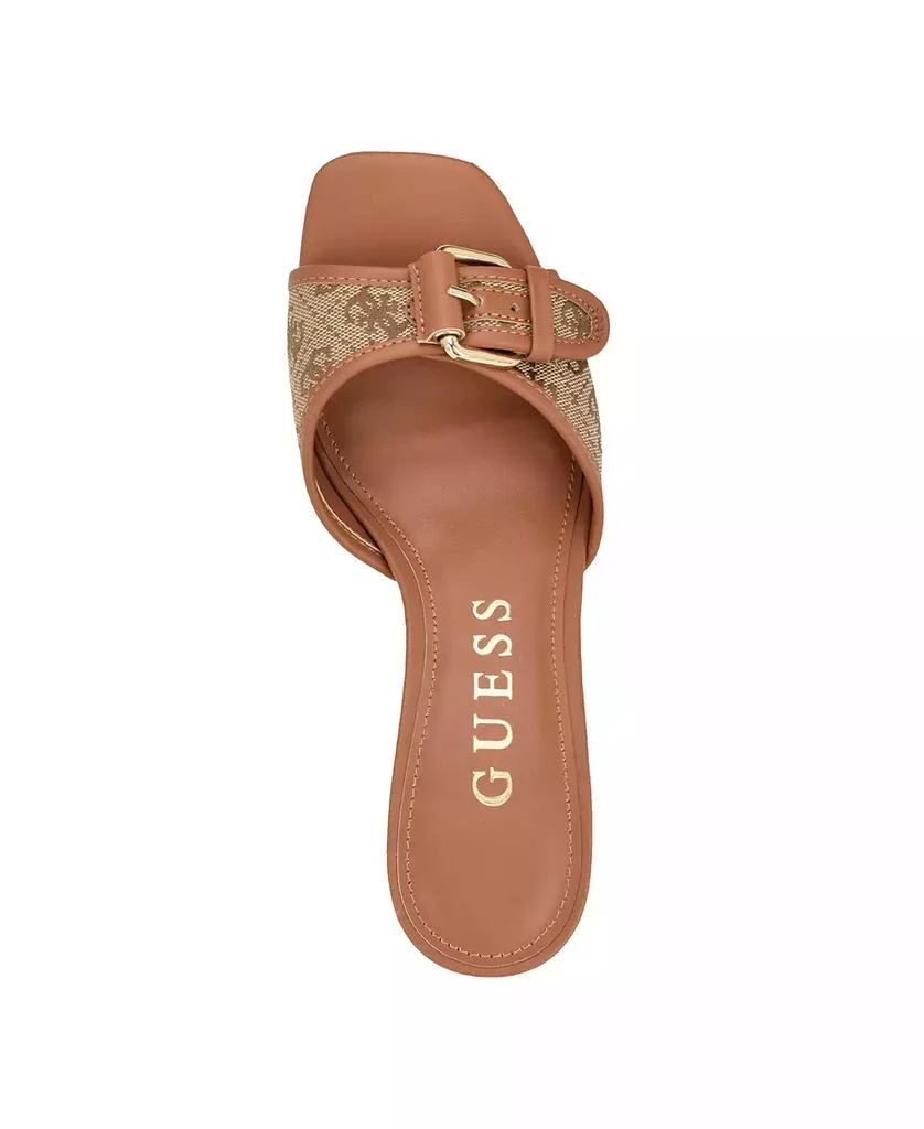 GUESS Women's Dista Slip-On Dress Sandals 4