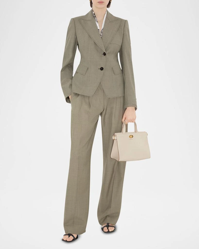 Burberry Cotswolds Grainy Leather Tote Bag 2