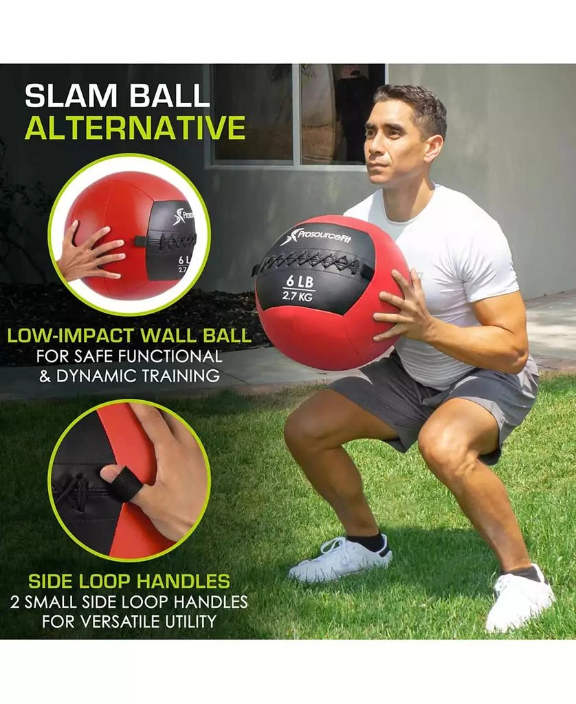 ProsourceFit Soft Medicine Ball, 6lb 3