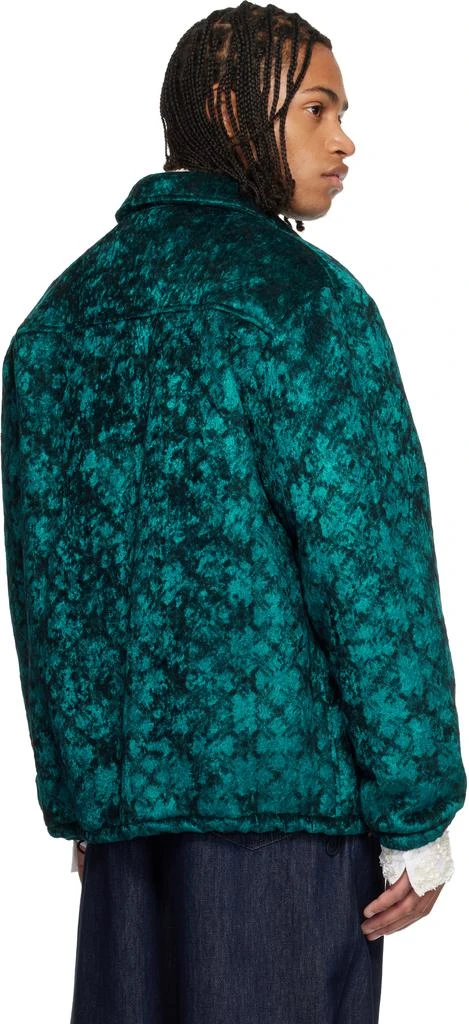 Dries Van Noten Navy Velvet Jacket 3