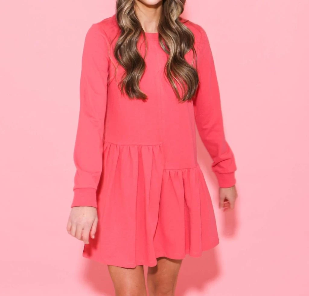 English Factory English Factory - Knit Unbalanced Seam Dress 1