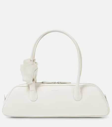 Magda Butrym Brigitte floral-appliqué leather shoulder bag 1
