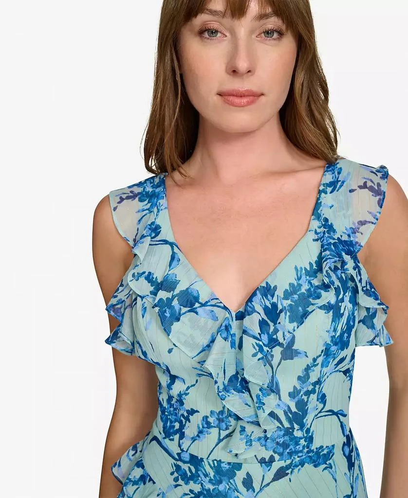 Tommy Hilfiger Women's Provincial Floral Chiffon Dress 3