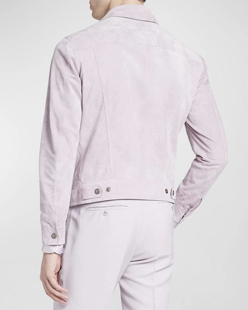 Tom Ford Men's Soft Suede Blouson Jacket 6