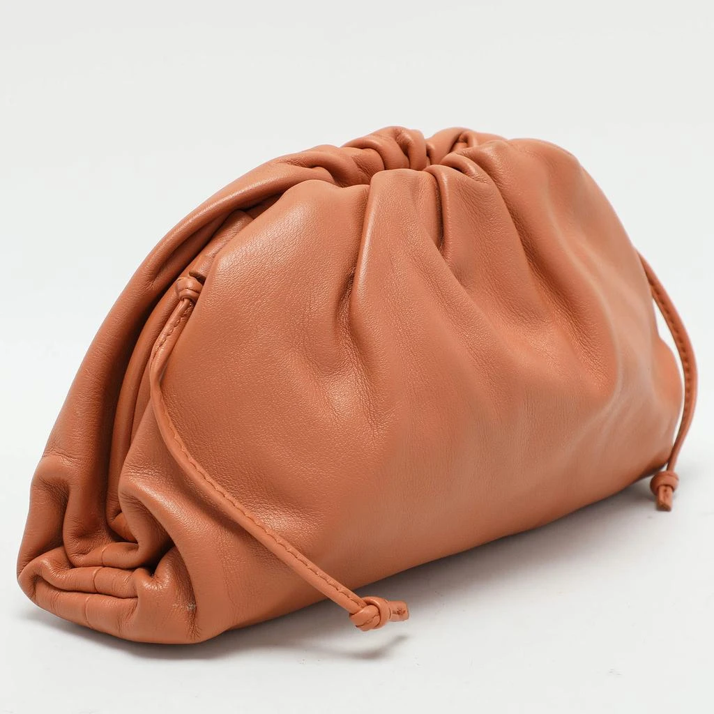 Bottega Veneta Bottega Veneta Brown Leather Small The Pouch Clutch 3