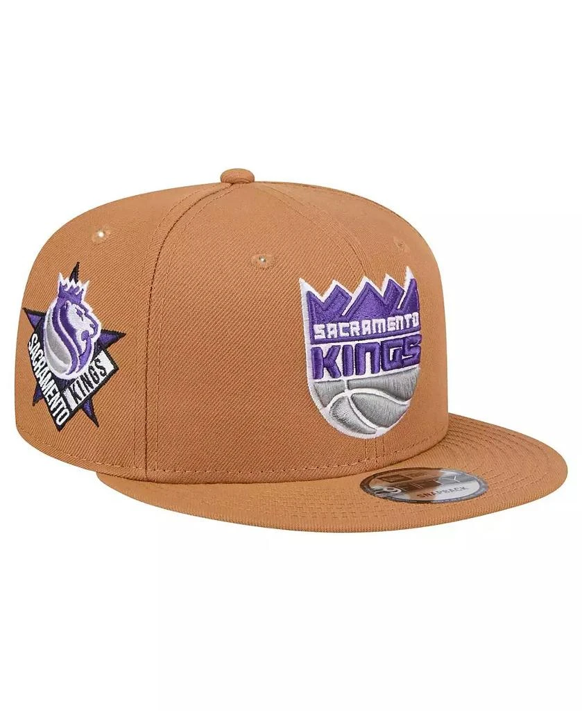 New Era Men's Tan Sacramento Kings Color Pack 9FIFTY Snapback Hat