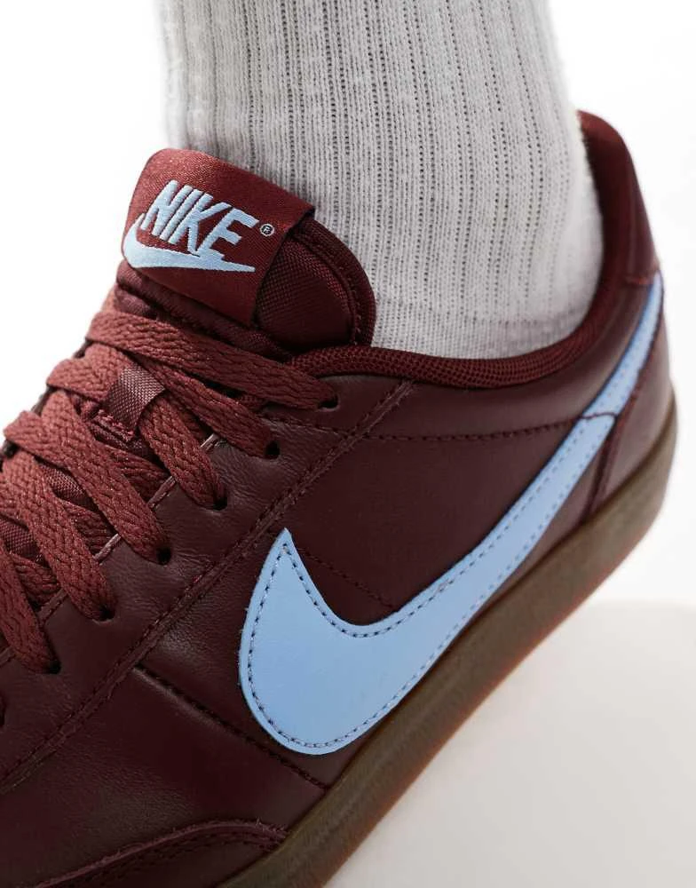 NIKE Nike Killshot 2 Leather trainers in burgundy and blue 4