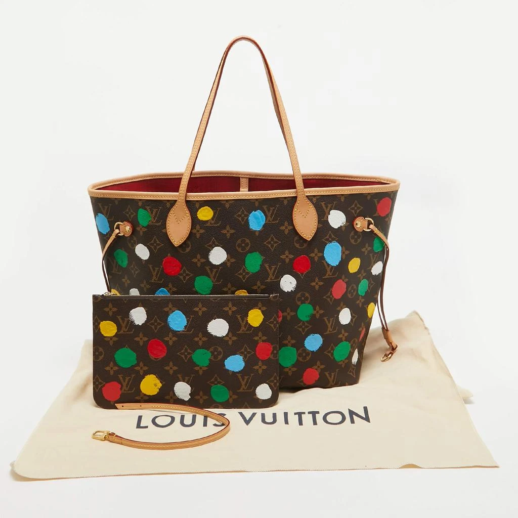 Louis Vuitton Louis Vuitton x Yayoi Kusama Monogram Dots Canvas Neverfull MM Bag 9