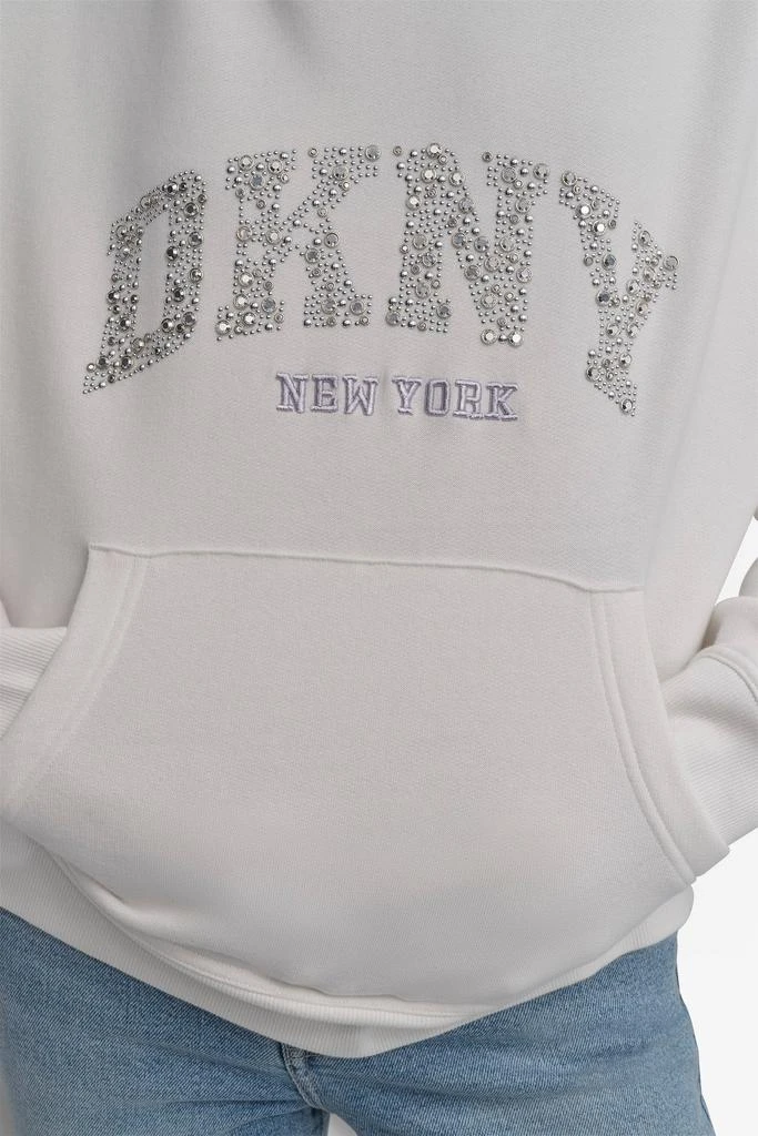 DKNY DKNY ARCHED DOME STUD SWEATSHIRT 6