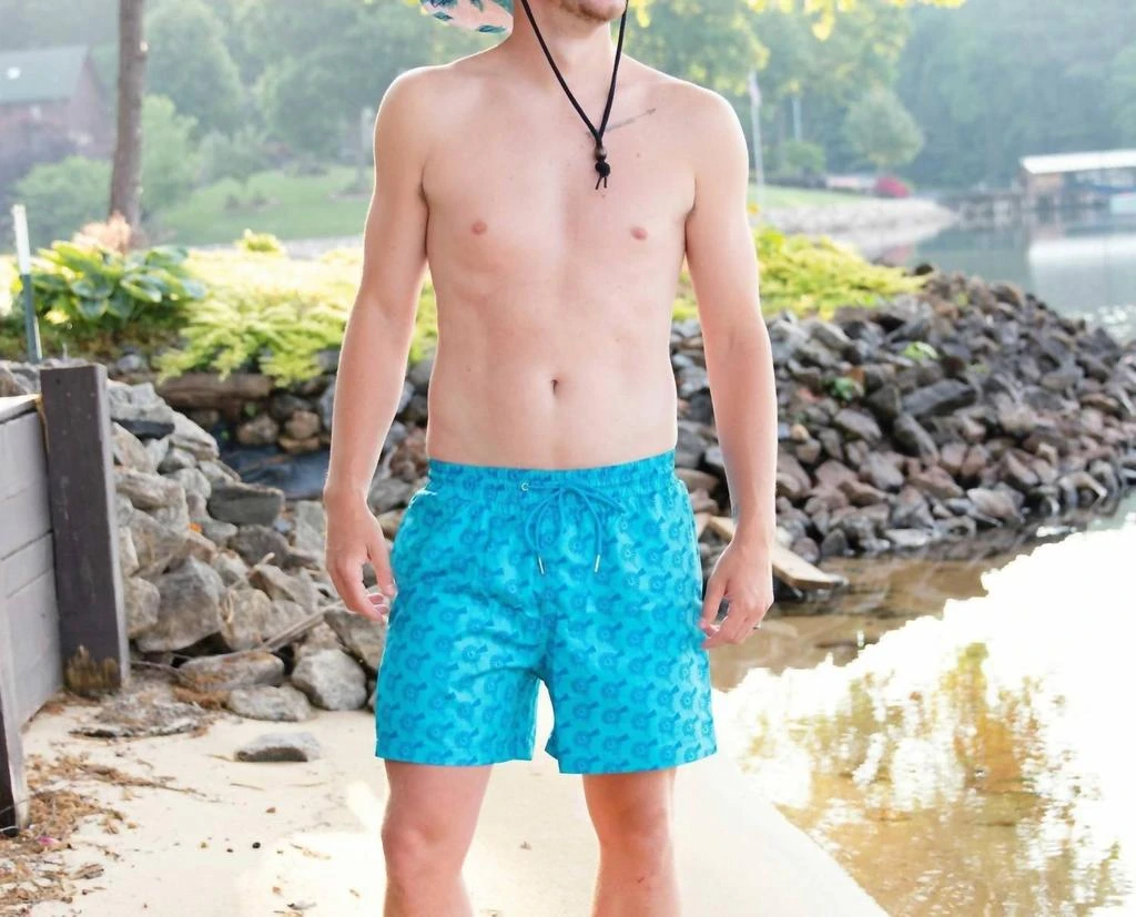 Old South Apparel Old South Apparel - 4-way Stretch Swim Trunks 2