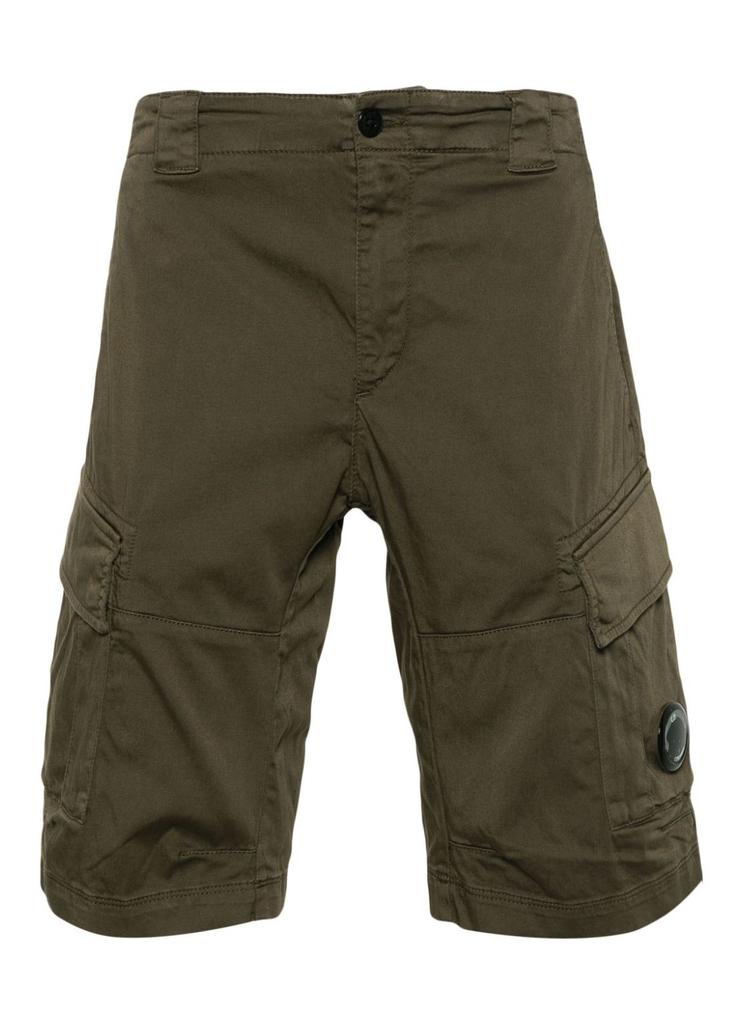 C.P.COMPANY Sateen Stretch Cargo Shorts