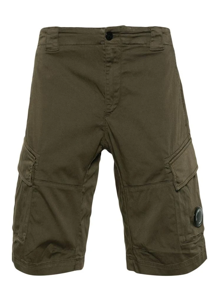 C.P.COMPANY Sateen Stretch Cargo Shorts 1