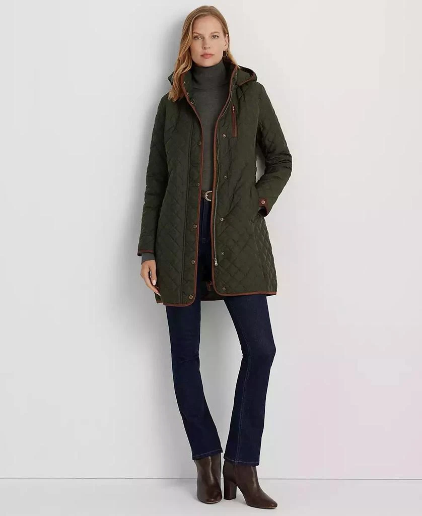 Lauren Ralph Lauren Women's Quilted Coat, Created for Macy's 5