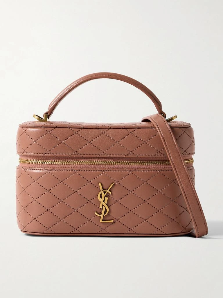 Yves Saint Laurent Gaby Vanity 绗缝皮革迷你单肩包 1