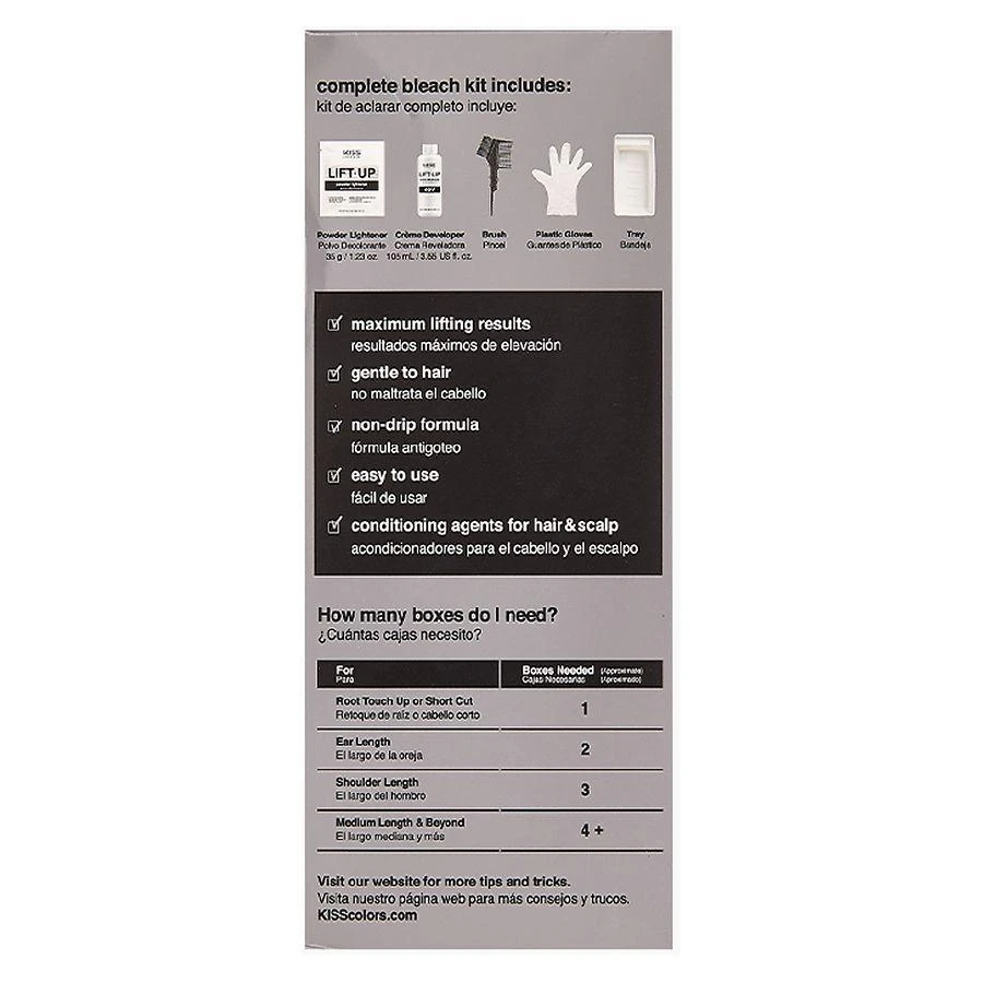 Kiss Powder Lightener 40V Set 6