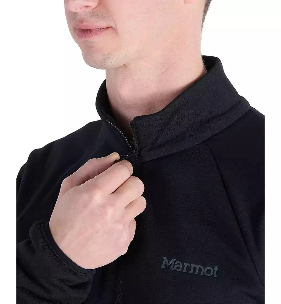Marmot Men's Leconte Fleece Half-Zip Logo Jacket 8