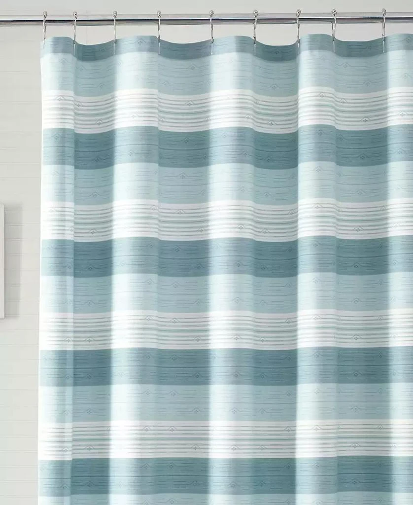 Tommy Bahama Home Hula Beach Cotton Shower Curtain, 72" x 72" 2