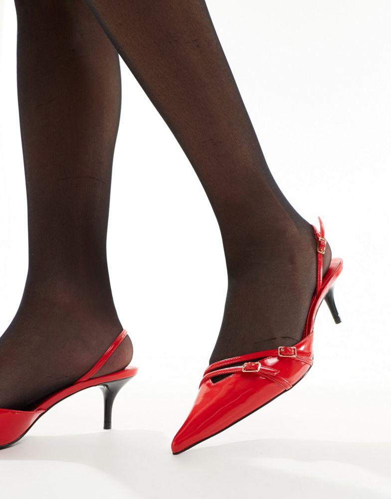 mango red heels