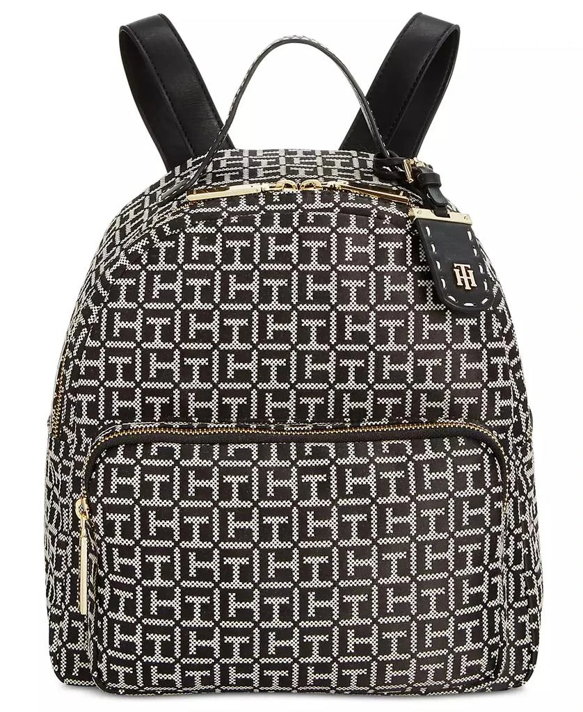 Tommy Hilfiger Julia Logo Jacquard Dome Backpack 1