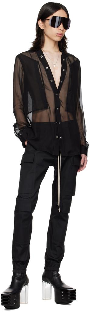 Black Porterville Mastodon Megacargo Cargo Pants – On Sale Now