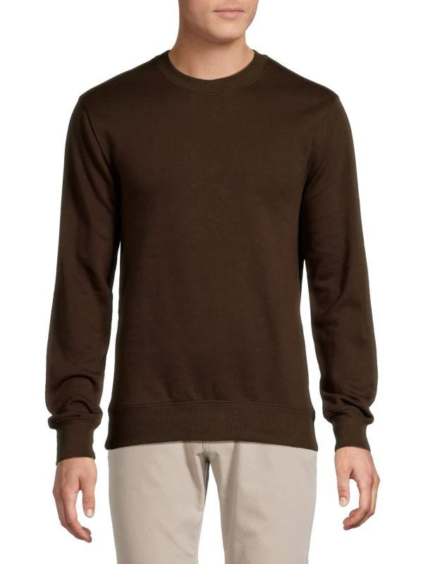 True Classic Mahogany Fleece Sweatshirt 1